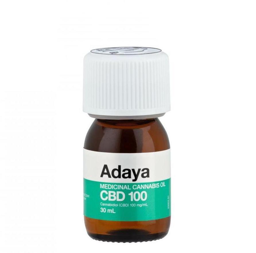 Adaya CBD 100 Oil (MCT Oil) 30ml (S4) **New TGA Approval Required BHC